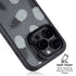 Black and White Pineapples iPhone 14 Pro Kickstand Case
